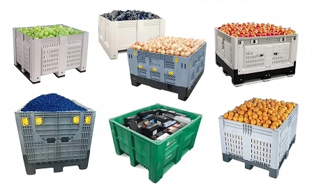 types of plastic pallet boxes types of plastic pallet boxes
