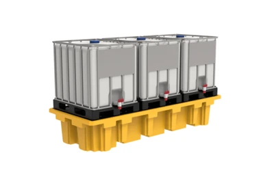 IBC Палети за задържане на разливи - 3 IBC Totes